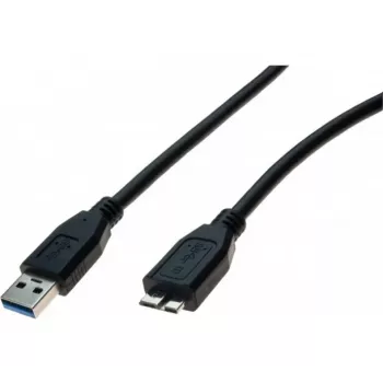 Hypertec 532474-HY USB kabelis USB 3.2 Gen 1 (3.1 Gen 1) 1,8 m USB A Micro-USB B Melns