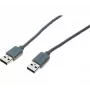 Hypertec 532501-HY USB kabelis USB 2.0 1 m USB A pelēks