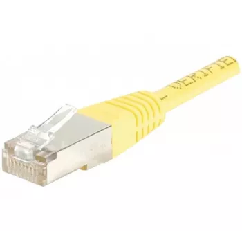 Hypertec 857080-HY tīkla kabelis dzeltens 0,15 m Cat5e F/UTP (FTP)