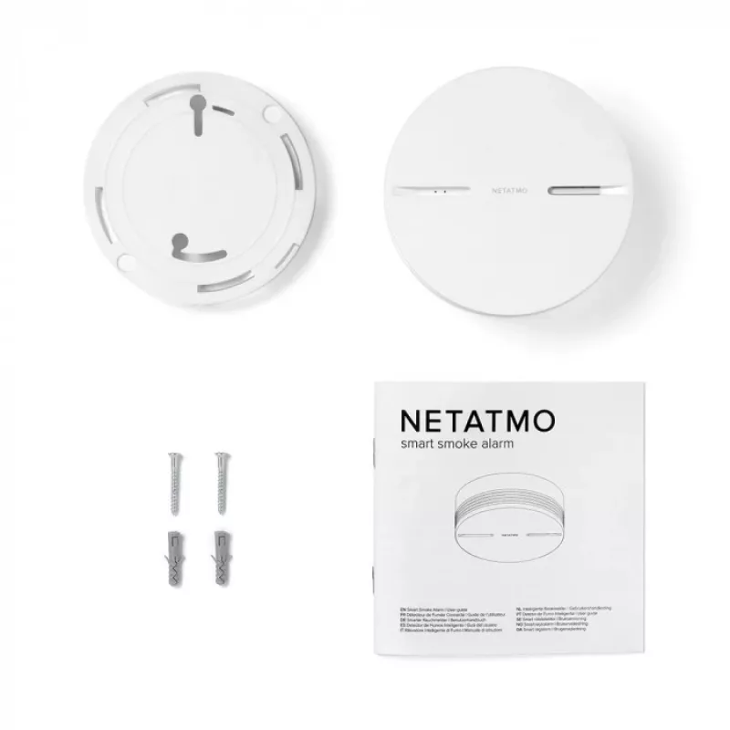 Netatmo NSA-DE viedais dūmu detektors Fotoelektrisks atstarošanas detektors Savstarpēji savienojams Bezvadu savienojums