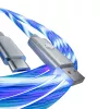 Oniverse Micro USB uzlādes kabelis ar LED - 2 metri - Balts (Multiplatform)
