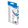 Oniverse Micro USB uzlādes kabelis ar LED - 2 metri - Balts (Multiplatform)