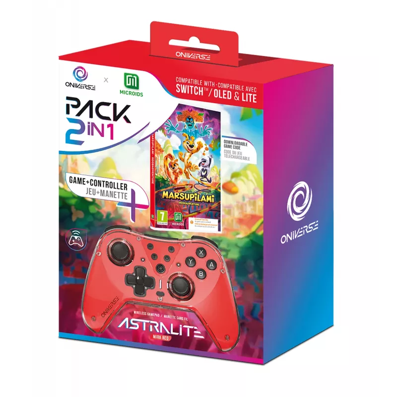 Oniverse Bundle Code in Box Marsupilami + kontrolieris (Switch - PC - Mobile)