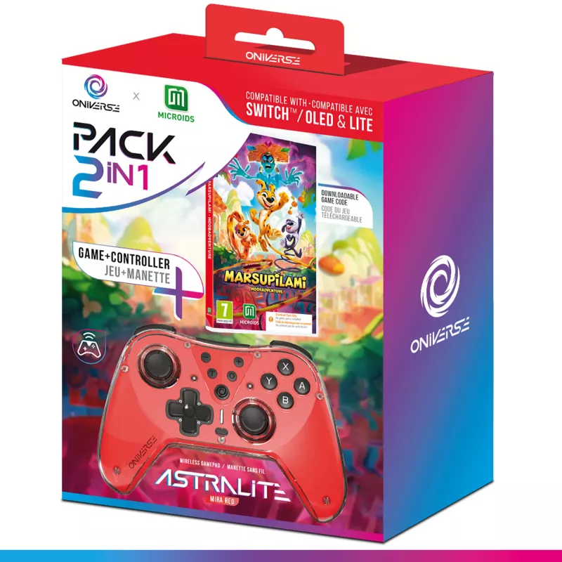 Oniverse Bundle Code in Box Marsupilami + kontrolieris (Switch - PC - Mobile)