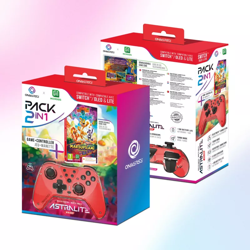 Oniverse Bundle Code in Box Marsupilami + kontrolieris (Switch - PC - Mobile)