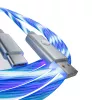 Oniverse USB-C–USB-C ātrās uzlādes kabelis – 2 metri – LED (vairākplatformu)