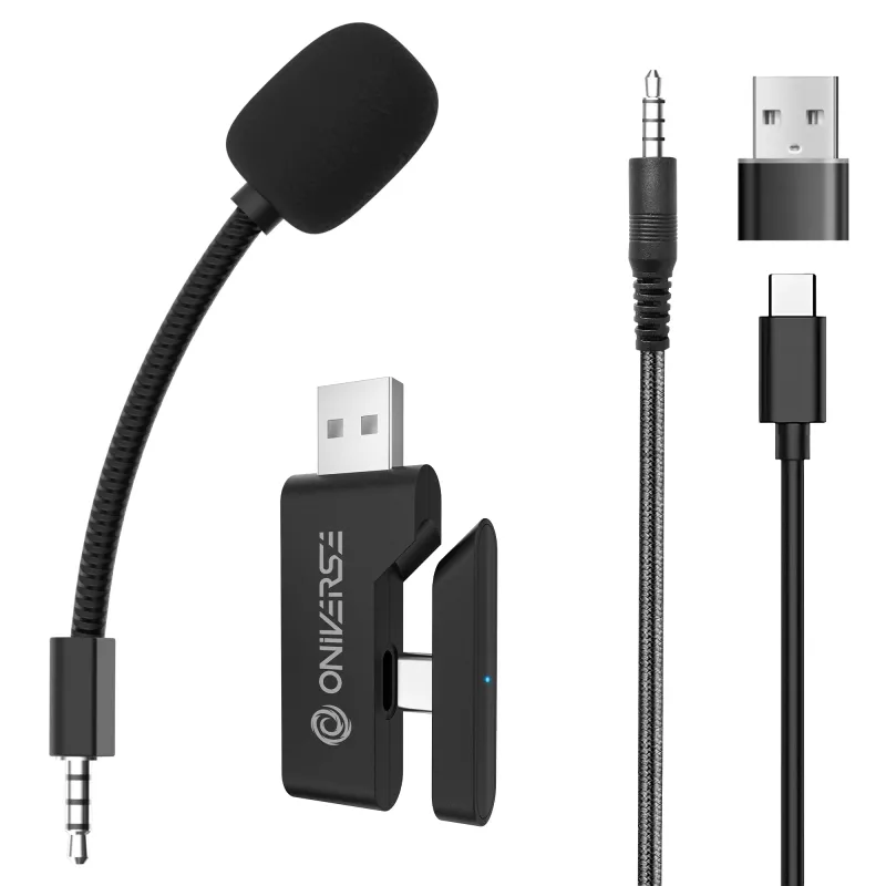 Oniverse Wireless Gaming Headset Polaris - Eclipse Melns (Multiplatform)
