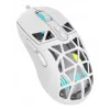 Oniverse - Vadu spēļu pele Kryo - Luxion balta (PC), Piemērota abām rokām, Optiskā, USB Type-A, 13800 DPI, Balta