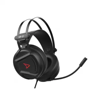 Steelplay vadu 3D austiņas - Hp51 - melns (vairāku krāsu), vadu, spēlēm, 20–20000 Hz, 329 g, austiņas, melna, sarkana