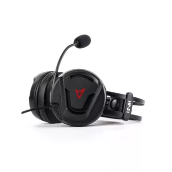 Steelplay vadu 3D austiņas - Hp51 - melns (vairāku krāsu), vadu, spēlēm, 20–20000 Hz, 329 g, austiņas, melna, sarkana
