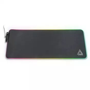 Lexip B10 – XL elastīgs peļu paliktnis ar mikro teksturētu mīkstu virsmu un RGB apgaismojumu – 800x400x4 mm