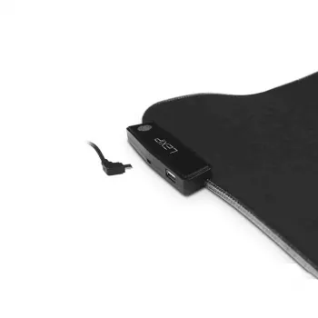 Lexip B10 – XL elastīgs peļu paliktnis ar mikro teksturētu mīkstu virsmu un RGB apgaismojumu – 800x400x4 mm