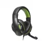 Steelplay vadu stereo austiņas HP-45 – melnas/zaļas (Xbox), vadu, spēlēm, 20–20000 Hz, 274 g, austiņas, melnas, zaļas