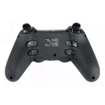 Lexip Metaltech - vadu kontrolieris - safīra zilā krāsā (daudzkrāsains), spēļu panelis, PC, PlayStation 4, virzienu poga, sākuma poga, opciju poga, kopīgošanas poga, analogais / digitālais, daudzkrāsains, vadu