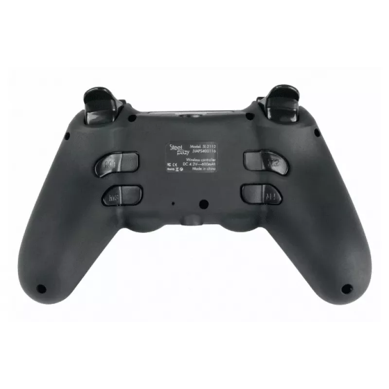 Lexip Metaltech - vadu kontrolieris - safīra zilā krāsā (daudzkrāsains), spēļu panelis, PC, PlayStation 4, virzienu poga, sākuma poga, opciju poga, kopīgošanas poga, analogais / digitālais, daudzkrāsains, vadu