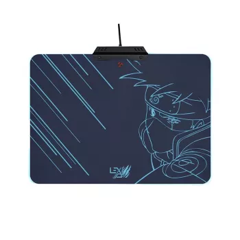 Lexip Kakashi “Kamui” Naruto Shippuden peļu paliktnis – ar stingru mikro teksturētu virsmu un RGB apgaismojumu