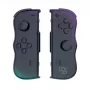 Lexip Adventure Twinpads Melns (Switch), spēļu pults, Nintendo Switch, Nintendo Switch OLED, uzņemšanas poga, D-paliktnis, sākuma poga, analogā / digitālā, bezvadu, Bluetooth