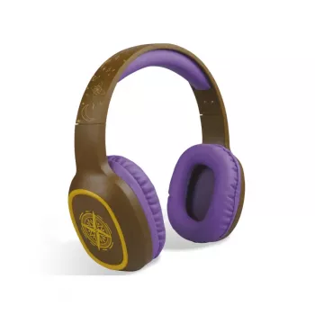 Steelplay Adventure Magic Headset (Switch/Pc/Mac/Mobile), vadu un bezvadu, spēlēm, 20 - 20000 Hz, 175 g, austiņas, brūns, purpursarkans
