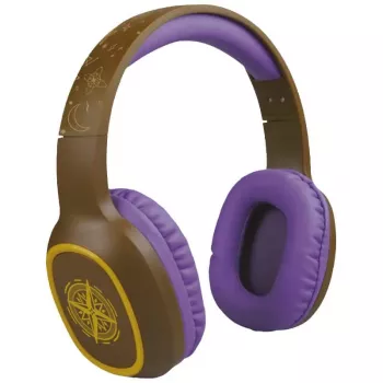 Steelplay Adventure Magic Headset (Switch/Pc/Mac/Mobile), vadu un bezvadu, spēlēm, 20 - 20000 Hz, 175 g, austiņas, brūns, purpursarkans