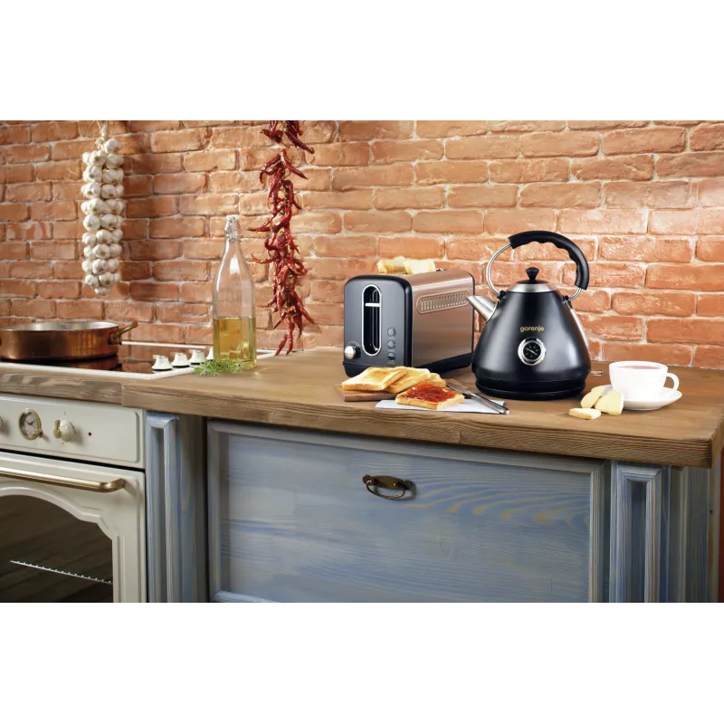 Gorenje T1100CLBK 6 2 šķēles 1100 W Melns