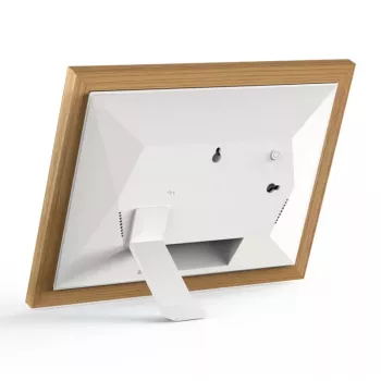 Braun DigiFrame 10W digitālais foto rāmis Balts, Koks 25,6 cm (10,1 collas) Skārienjutīgs Wi-Fi