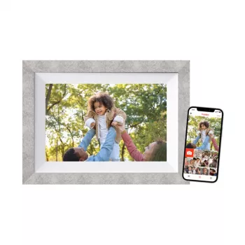 Braun DigiFrame 10W digitālais foto rāmis pelēks, balts 25,6 cm (10,1 collas) skārienjutīgs Wi-Fi