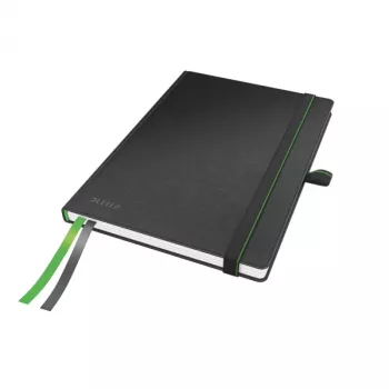 Leitz piezīmju grāmatiņa Complete A5 rūtiņu 96 grami 80 lapas, melna, A5, 80 lapas, 96 g/m², rūtiņu papīrs, cietie vāki