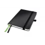 Leitz Notebook Complete A6 rūtains 96 g 80 lapas, Melna, A6, 80 lapas, 96 g/m², Rūtains papīrs, Cietais vāks