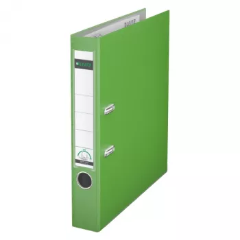 Leitz 180° sviras ātršuvējs, plastmasas, 50 mm gredzenu sējējs, A4, zaļš