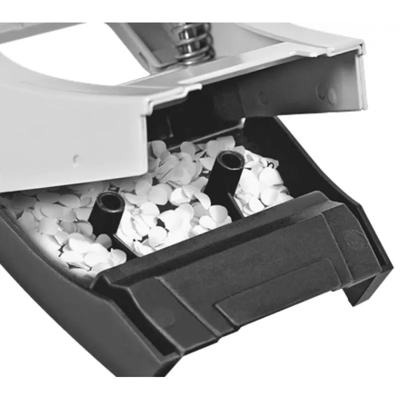 Leitz NeXXt Perfovācija WOW Mini 2-caurumu / 10 lapas, 10 lapas, Zila, Plastmasa, 8 cm, 5,5 mm, A4