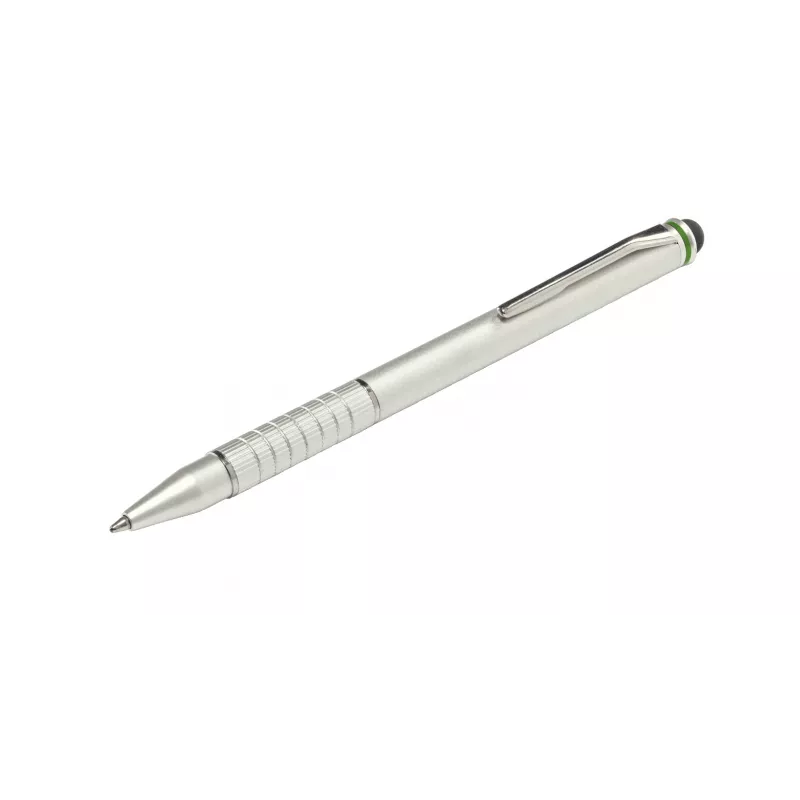 Leitz Stylus pildspalvas 2-in-1 Complete skārienjūtīgo ierīču ekrāniem, Universāla, Jebkurš zīmols, Sudraba krāsa, iPad, Alumīnijs, Silikons, 10 g
