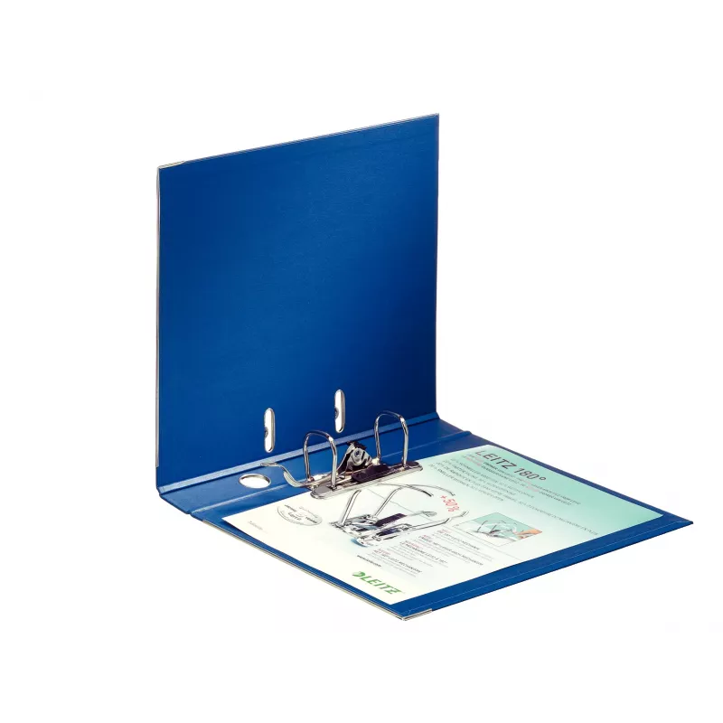 Leitz 10080068 gredzenu mape A4 Zila