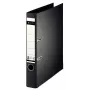 Leitz 10080095 gredzenu mape A4 Melna