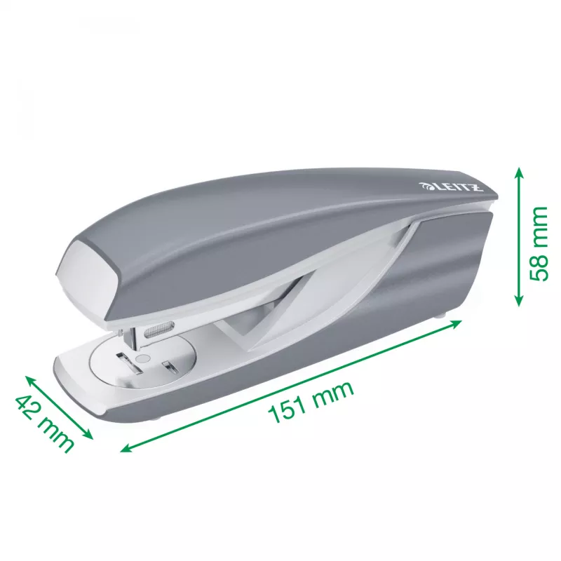 Leitz skavotājs WOW 5502 metāla 30 loksnēm, 30 loksnes, purpursarkana, P3, metāls, plastmasa, 80 g/m², 4 cm