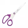 Leitz WOW Titanium biroja šķēres 205 mm, taisns griezums, viena, violeta, balta, nerūsējošais tērauds, biroja šķēres, titāns