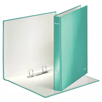 Leitz aktu vāciņu mape WOW laminēta A4+ 2DR/25mm, A4, kartons, zila, balta, 250 lapas, 80 g/m²