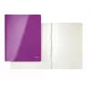 Leitz plakanā mape kartons/kartons WOW A4, A4, kartons, purpura, 250 loksnēm, 240 mm, 3 mm