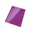 Leitz plakanā mape kartons/kartons WOW A4, A4, kartons, purpura, 250 loksnēm, 240 mm, 3 mm