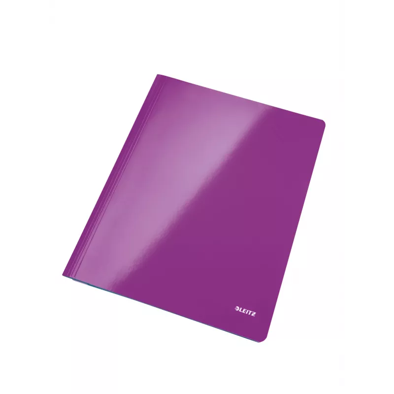 Leitz plakanā mape kartons/kartons WOW A4, A4, kartons, purpura, 250 loksnēm, 240 mm, 3 mm