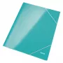 Leitz 3 atloku mape WOW Card/POB A4, A4, Polipropilēns (PP), Zaļa, 250 lapas, 80 g/m², Papīrs