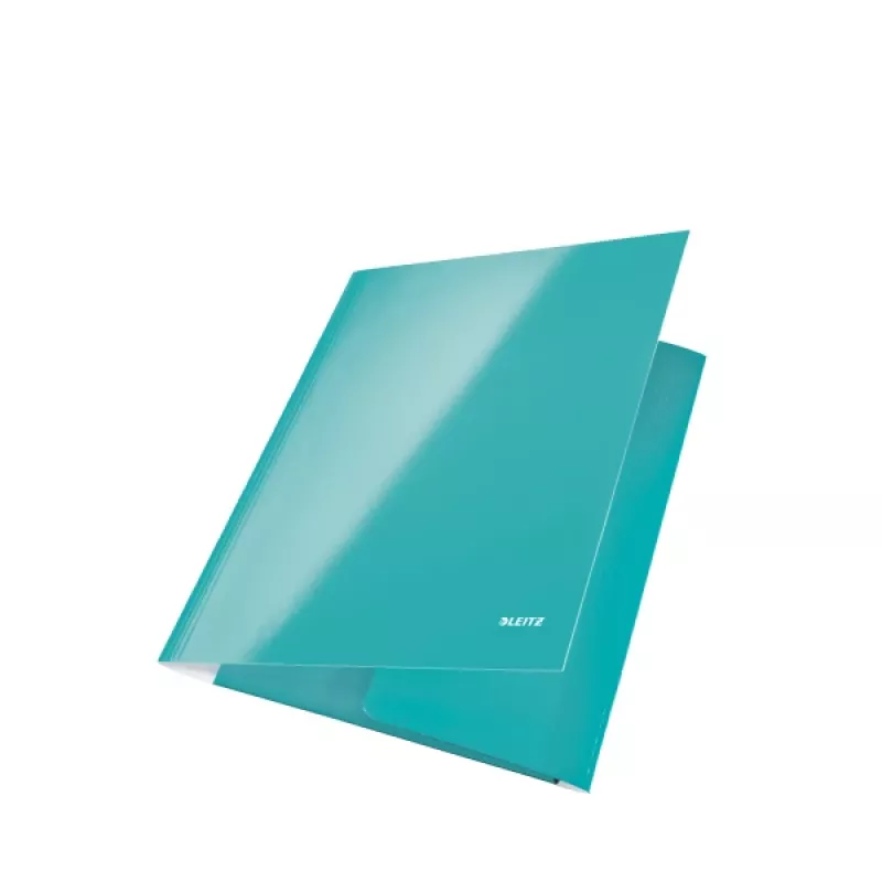 Leitz 3 atloku mape WOW Card/POB A4, A4, Polipropilēns (PP), Zaļa, 250 lapas, 80 g/m², Papīrs