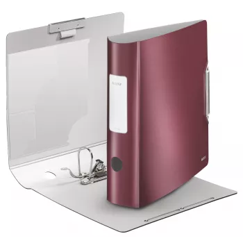 Leitz Lever Arch file 180° Active Style PP A4/80mm, A4, Polyfoam, Sarkans, 500 lapas, 80 g/m², 8.2 cm