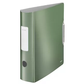 Leitz sviru arhīva mape 180° Active Style PP A4/80mm, A4, poliuretāna putas, zaļa, 500 lapas, 80 g/m², 8,2 cm