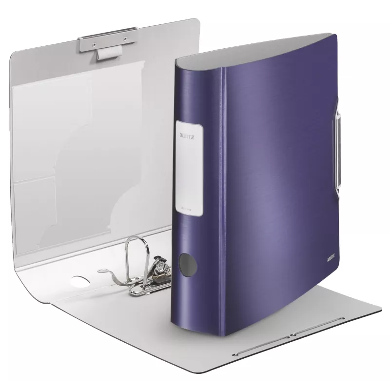Leitz sviru arhīva mape 180° Active Style PP A4/80mm, A4, poliuretāna putas, zila, 500 loksnes, 80 g/m², 8,2 cm