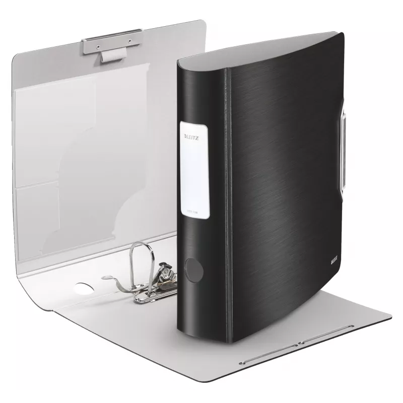 Leitz sviras tipa arhīva mape 180° Active Style PP A4/80mm, A4, Poliputuplasta, Melna, 500 lapas, 80 g/m², 8,2 cm