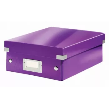 Leitz kārtošanas kaste Click & Store WOW maza, violeta, kartons, 600 g