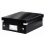 Leitz Click & Store WOW mazā organizatoru kaste, melna, kartons, 600 g