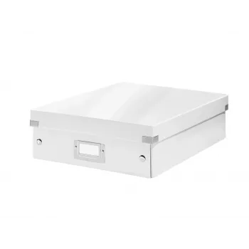 Leitz Click & Store WOW vidējā organizētājkaste, balta, kartons, 880 g