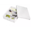 Leitz Click & Store WOW vidējā organizētājkaste, balta, kartons, 880 g