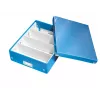 Leitz Click & Store WOW Medium Organiser Box, Blue, Carton, 880 g